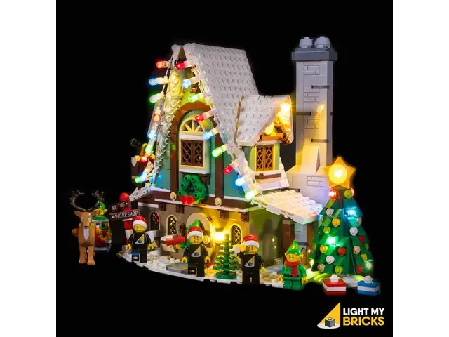 LIGHT MY BRICKS Lighting Kit compatible with LEGO® Elf Club House (10275)