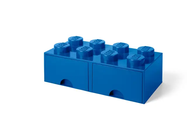 ROOM COPENHAGEN A/S LEGO® Brick Drawer - 8 Noppen - Blau