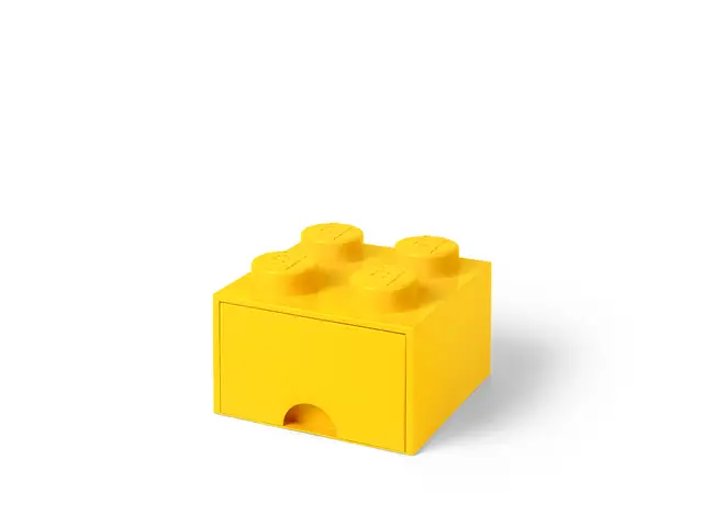 ROOM COPENHAGEN A/S LEGO® Brick Drawer - 4 Knobs - Yellow