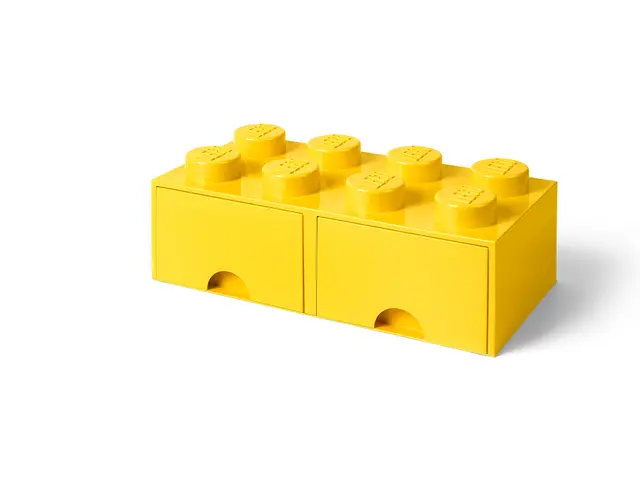ROOM COPENHAGEN A/S LEGO® Brick Drawer - 8 Knobs - Yellow