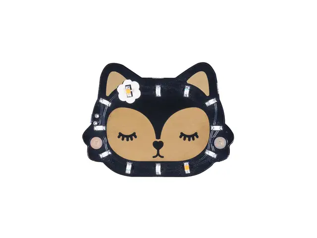 PIMORONI LTD Bearables Füchslein LED-Brosche