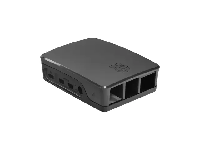 RASPBERRY PI FOUNDATION Raspberry Pi Case for Raspberry Pi 4 Model B - Black/Grey