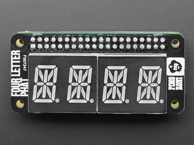 PIMORONI LTD Pimoroni Four Letter pHAT for Raspberry Pi Zero