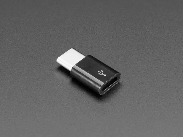 RASPBERRY PI FOUNDATION Micro B USB to USB C Adapter