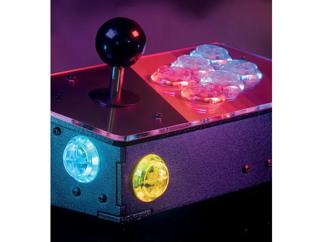PIMORONI LTD Picade Plasma Kit - Illuminated Arcade 6 Buttons