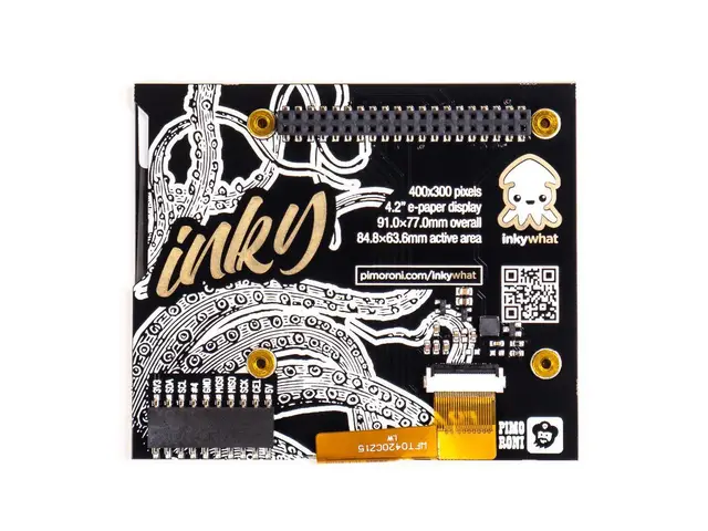 PIMORONI LTD Inky wHAT (ePaper/eInk/EPD) Yellow/Black/White
