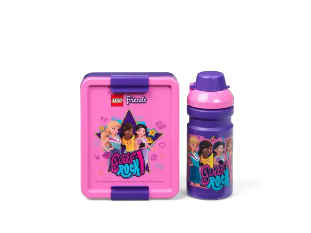 ROOM COPENHAGEN A/S LEGO® Lunch Set - Friends - Girls Rock