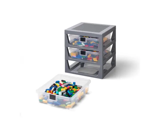 ROOM COPENHAGEN A/S LEGO® 3-Drawer Rack Grey