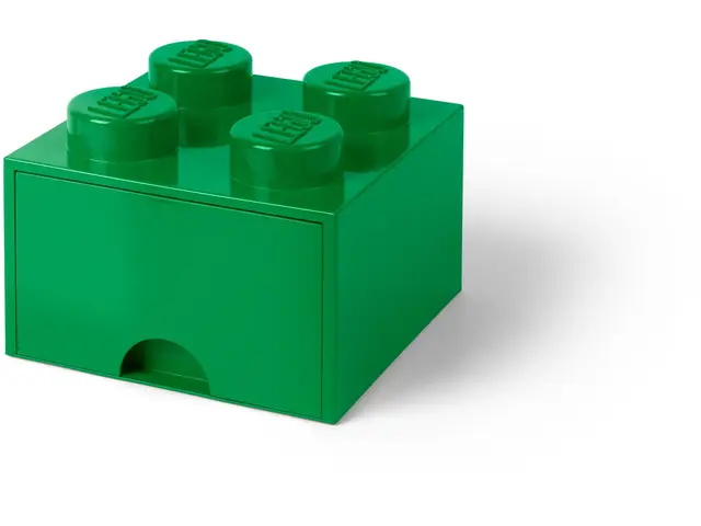 ROOM COPENHAGEN A/S LEGO® Brick Drawer - 4 Noppen - Grün