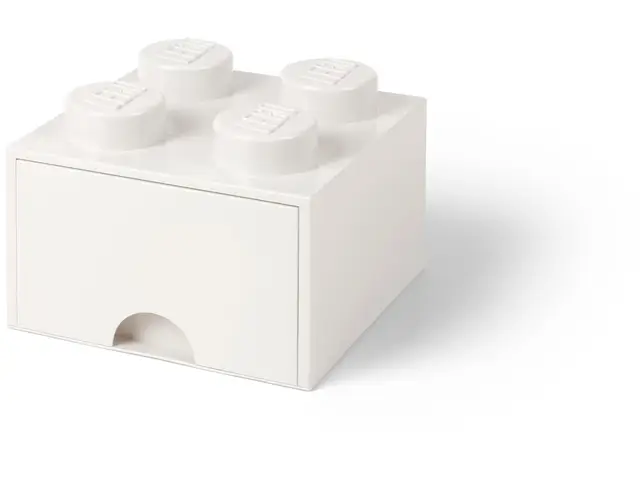 ROOM COPENHAGEN A/S LEGO® Brick Drawer - 4 Noppen - Weiß