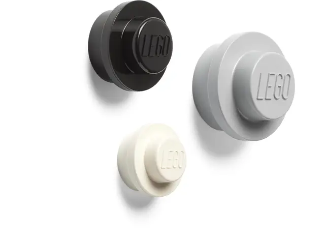ROOM COPENHAGEN A/S LEGO Wandhalter Weiß / Schwarz / Grau