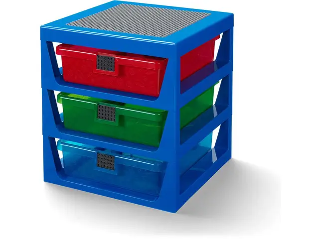 ROOM COPENHAGEN A/S LEGO® 3-Drawer Rack Blue