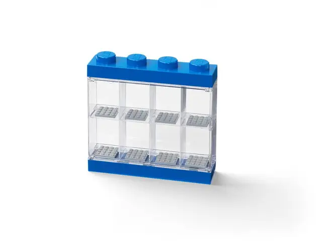 ROOM COPENHAGEN A/S LEGO Vitrine Minifigure 8 - Bleu