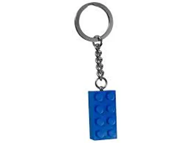 LEGO® Keychain 2x4 Stud Blue