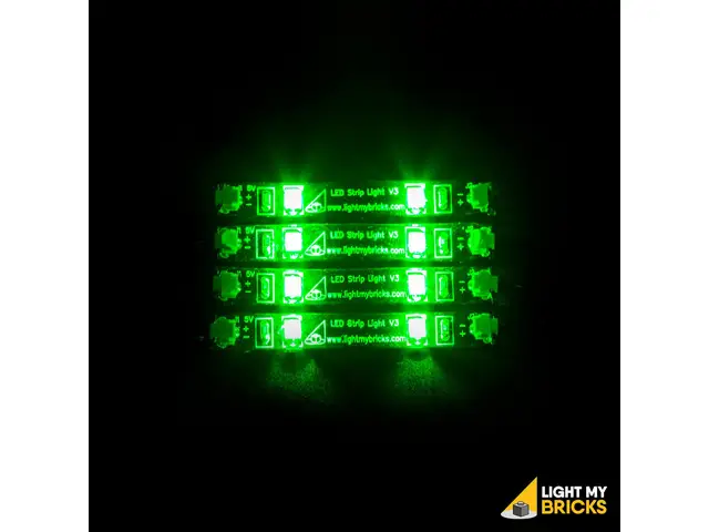 LIGHT MY BRICKS LED Strip Lights - Green (4 pack)