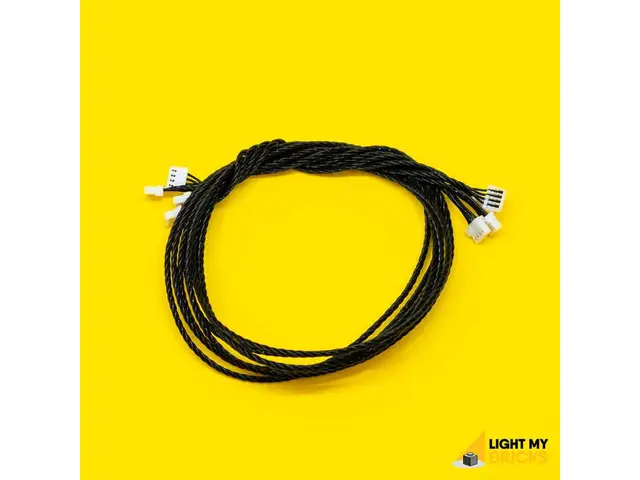 LIGHT MY BRICKS RGB Connecting Cables 30cm (4 pack)