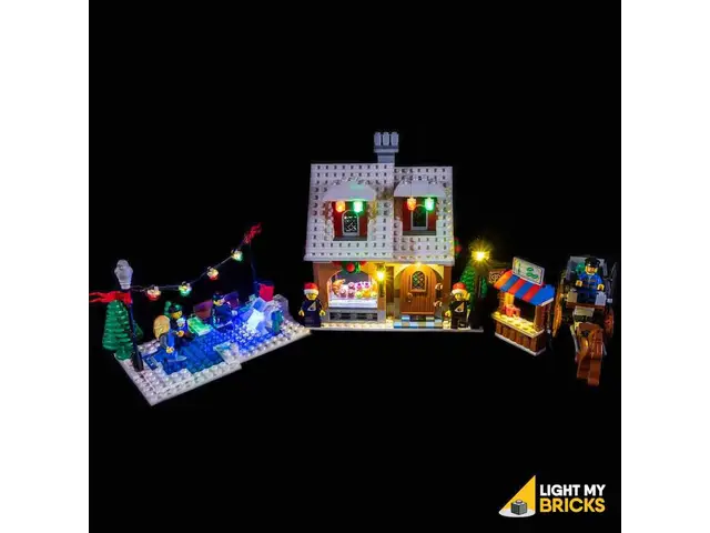 LIGHT MY BRICKS Lighting Kit compatible with LEGO Winter Village Bakery (10216)