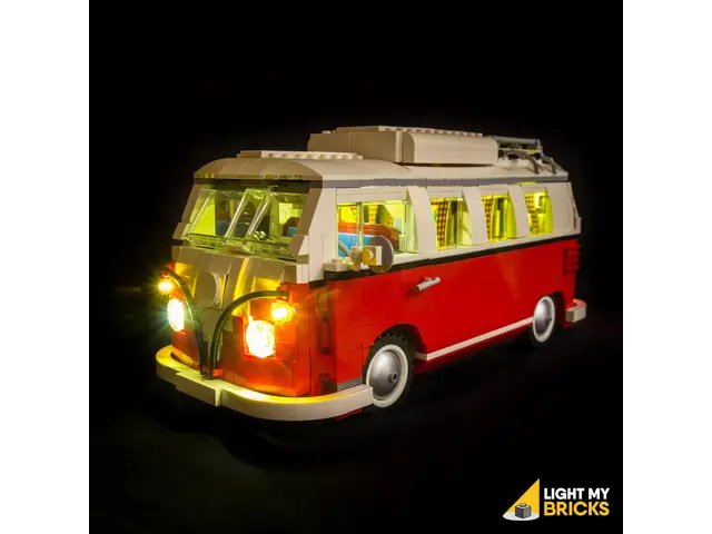 LIGHT MY BRICKS Beleuchtungssets kompatibel mit LEGO® Volkswagen T1 Campingbus (10220)
