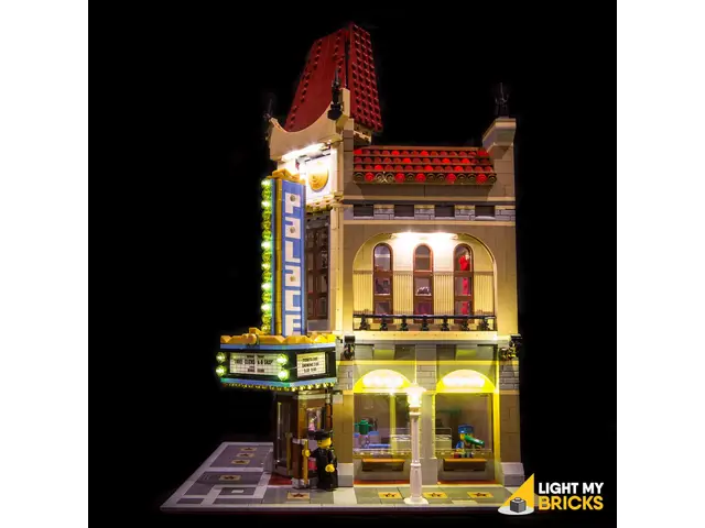 LIGHT MY BRICKS Lighting Kit compatible with LEGO® Palace Cinema (10232)