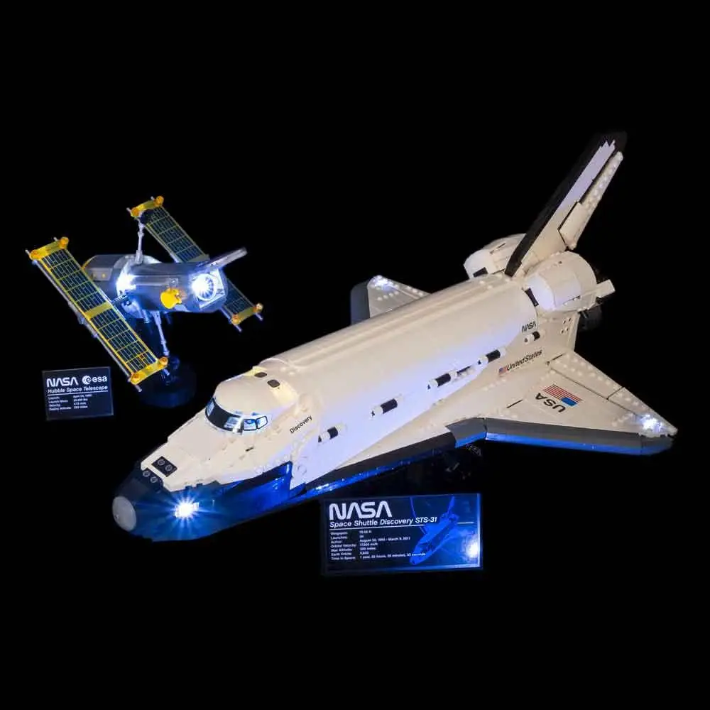 LToys LIGHT MY BRICKS Light Kit for LEGO NASA Space Shuttle Discovery 10283