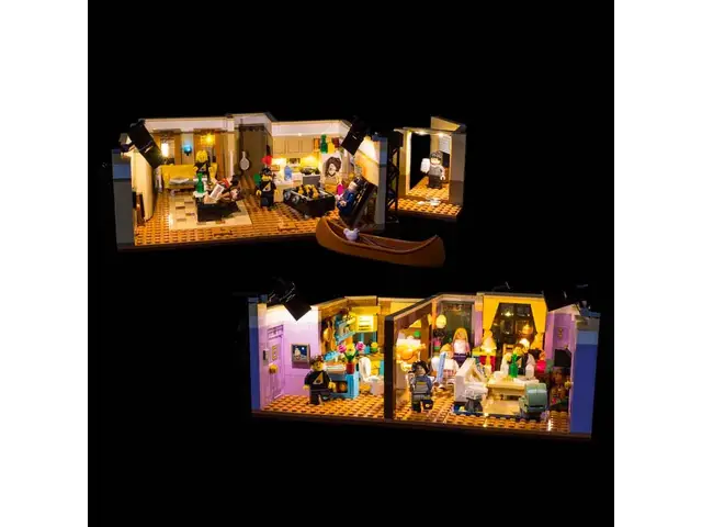 LIGHT MY BRICKS Beleuchtungsset für LEGO® Friends Apartments (10292) EOL