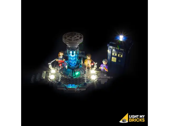 LIGHT MY BRICKS Lighting Kit compatible with LEGO® Doctor Who (21304)