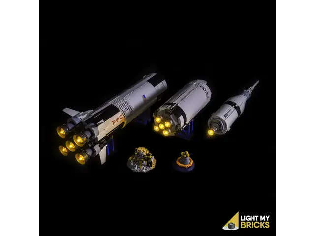 LToys LIGHT MY BRICKS Lighting Kit compatible with LEGO® NASA