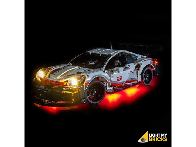 LIGHT MY BRICKS Lighting Kit compatible with LEGO® Porsche 911 RSR (42096)