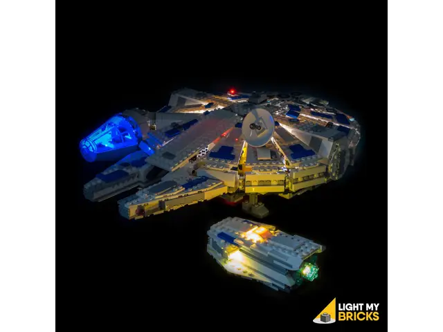 LIGHT MY BRICKS Lighting Kit compatible with LEGO® Kessel Run Millennium Falcon (75212)