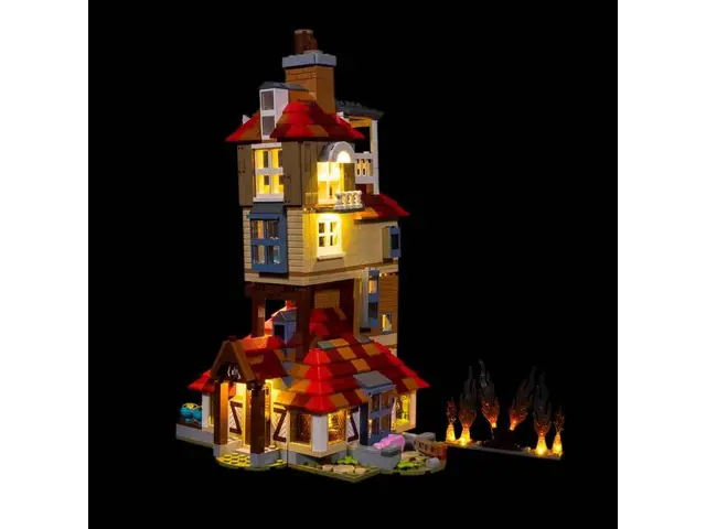 LIGHT MY BRICKS Light Kit for LEGO® Attack On The Burrow (75980) EOL