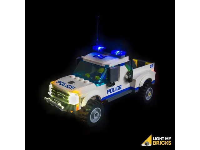 LIGHT MY BRICKS Starter Kit - Police Car (6 lights) EOL