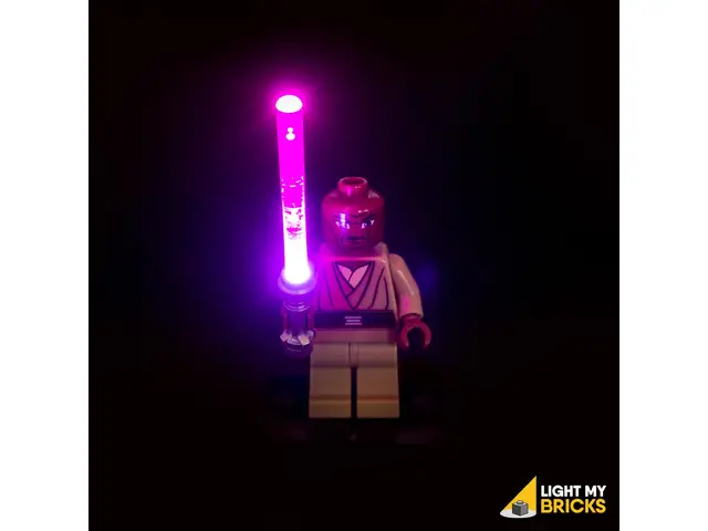 LIGHT MY BRICKS Lightsaber Light - Purple/Dark Pink
