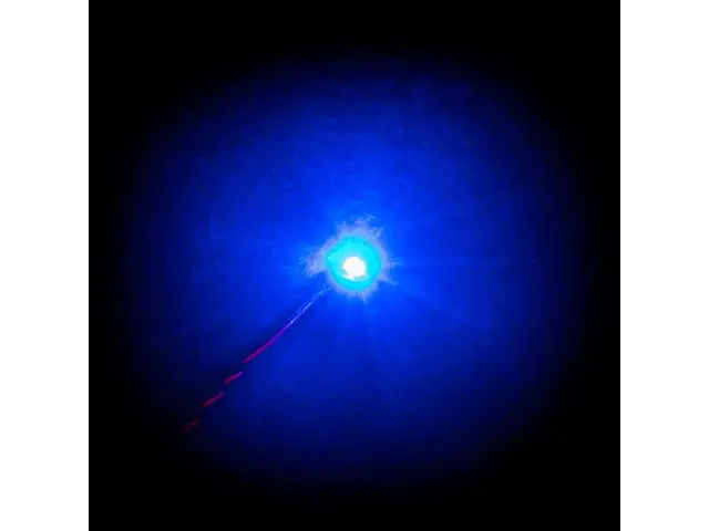 LIGHT MY BRICKS Bit Lights (Blue) 15cm - (4 pack)