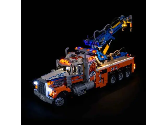 LIGHT MY BRICKS Beleuchtungssets für LEGO® Schwerlast-Abschleppwagen (42128) EOL