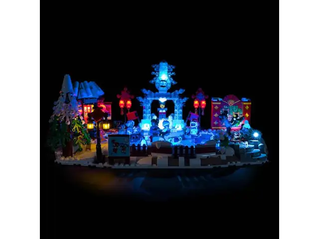 LIGHT MY BRICKS Beleuchtungssets für LEGO® Mondneujahrs-Eisfestival (80109)EOL