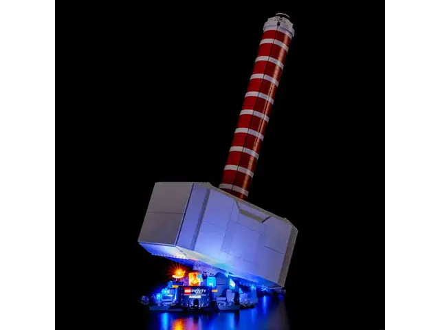 LIGHT MY BRICKS Beleuchtungssets für LEGO® Thor's Hammer (76209) EOL