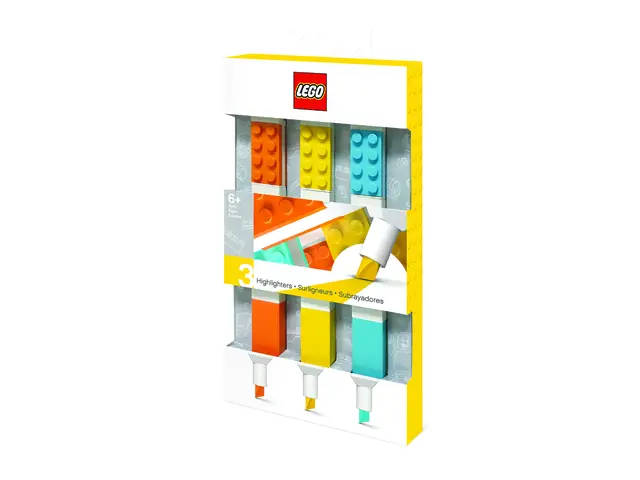 LEGO® LEGO® Textmarker - Set - 3 Stück