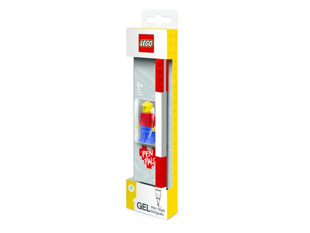 LEGO® LEGO® Gel Pen with Minifigure - Red