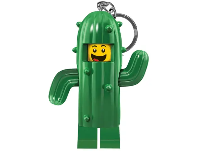 LEGO® Schlüsselanhänger mit LED-Lampe - Cactus Boy