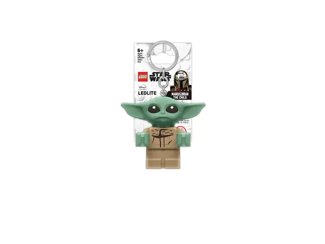 LEGO® Schlüsselanhänger mit LED-Lampe - Baby Yoda