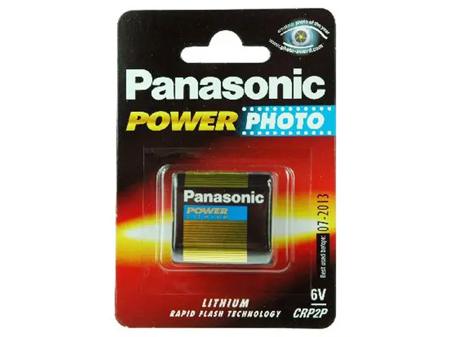 PANASONIC Panasonic Lithium 6V 1600mAh CR-P2P