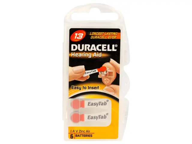 DURACELL Duracell Zink-Luft 1,4V 290mAh 13 EASYTAB
