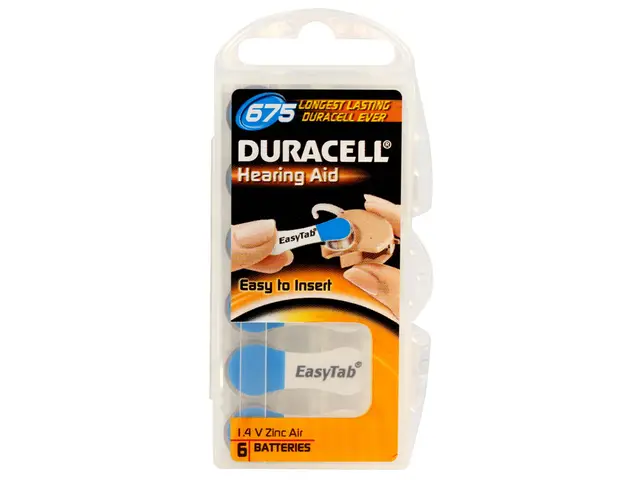 DURACELL Duracell Zinc-Air 1.4V 630mAh