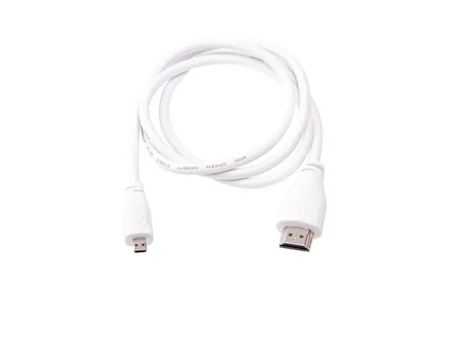 RASPBERRY PI FOUNDATION Kabel - Micro-HDMI auf HDMI - 1m - Weiß