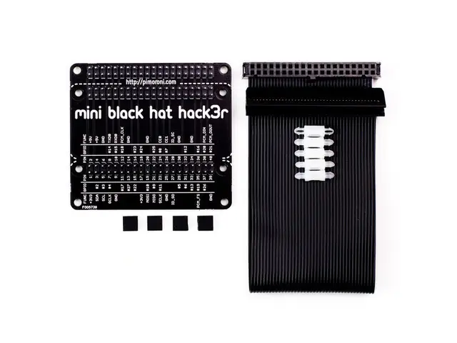 PIMORONI LTD Pimoroni Mini Black HAT Hack3r - Fully Assembled