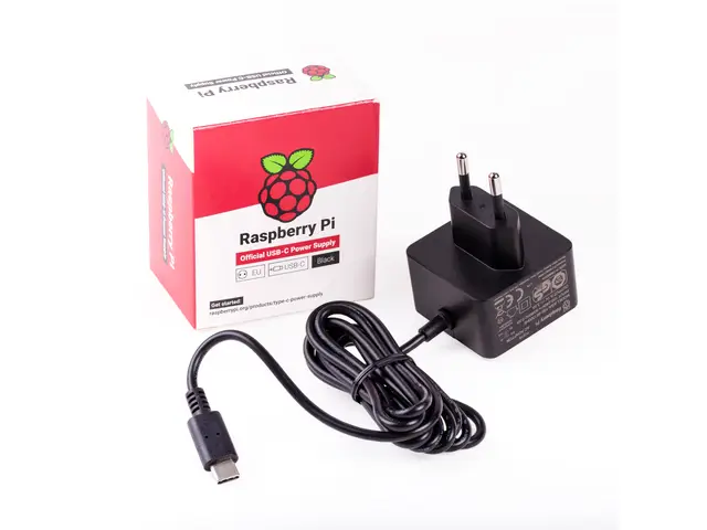 RASPBERRY PI FOUNDATION Raspberry Pi 15.3W USB-C-Netzteil - Schwarz