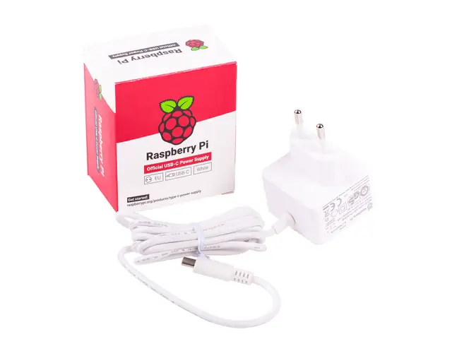 RASPBERRY PI FOUNDATION Raspberry Pi 15.3W USB-C-Netzteil - Weiß