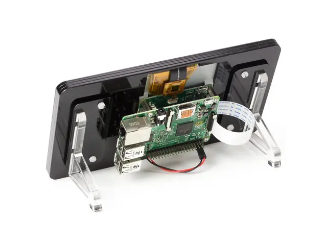 PIMORONI LTD Pimoroni Raspberry Pi 7" Touchscreen Display Case - Noir