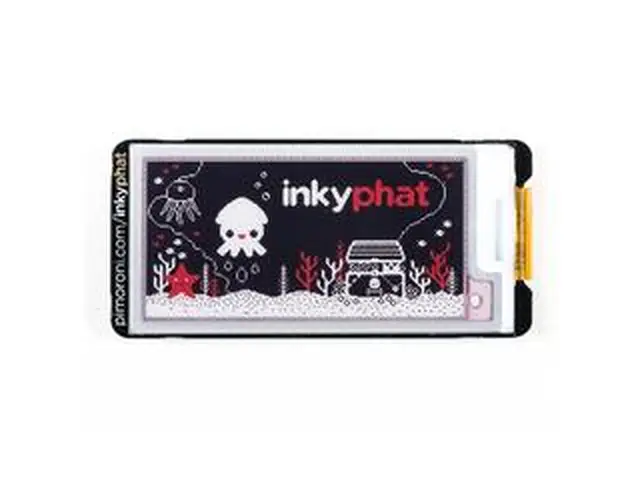 PIMORONI LTD Pimoroni Inky pHAT for Raspberry Pi - 3 Color eInk Display