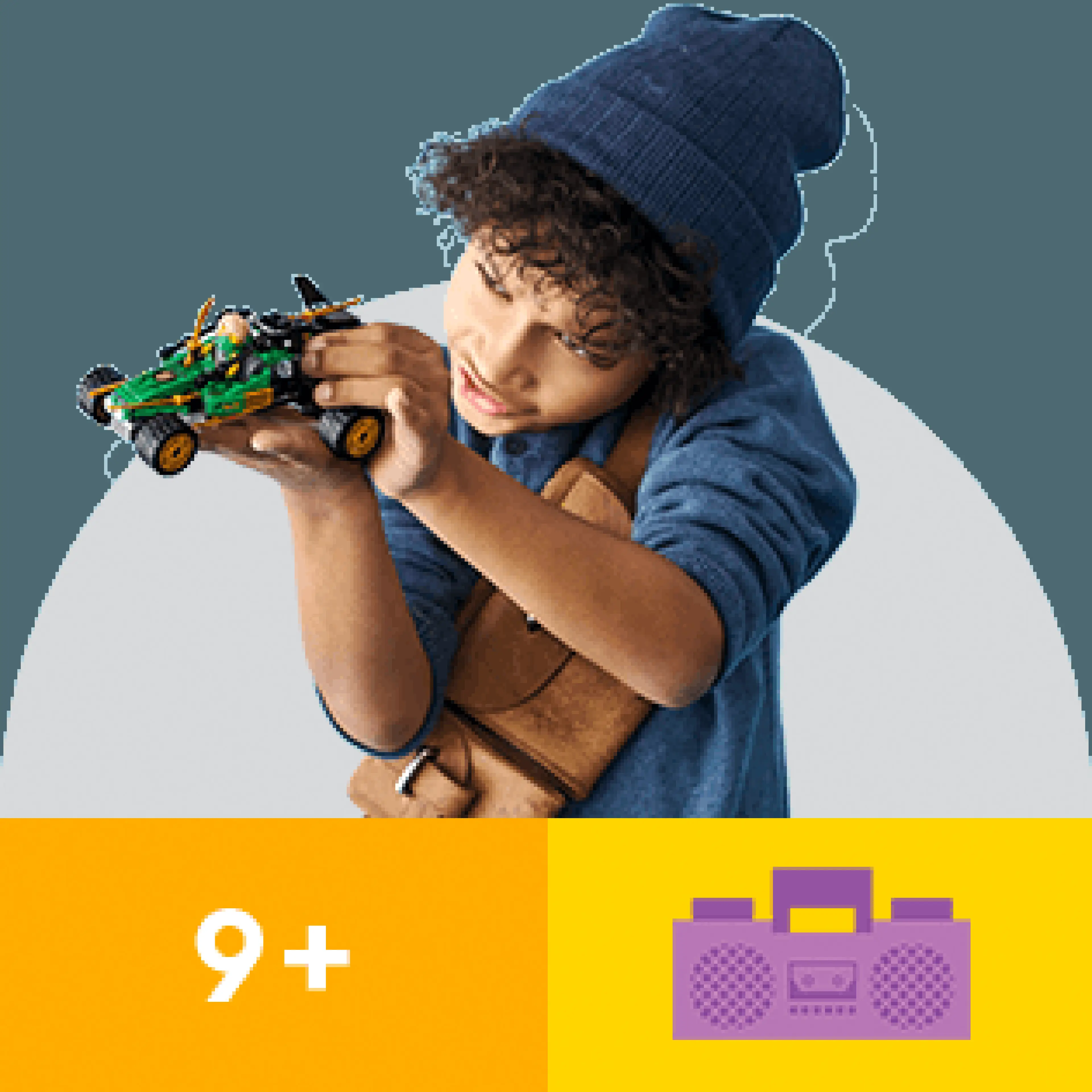 9+